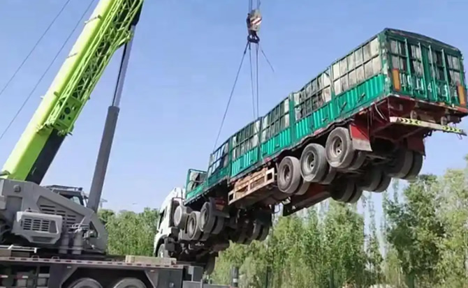 潍坊道路脱困救援案例